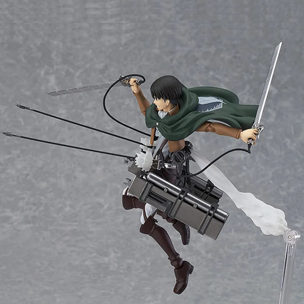 MAX Factory Figma атака на Титанов Levi's 213 13.5 см/5.3 &quotфигурку Новый в коробке Бесплатная