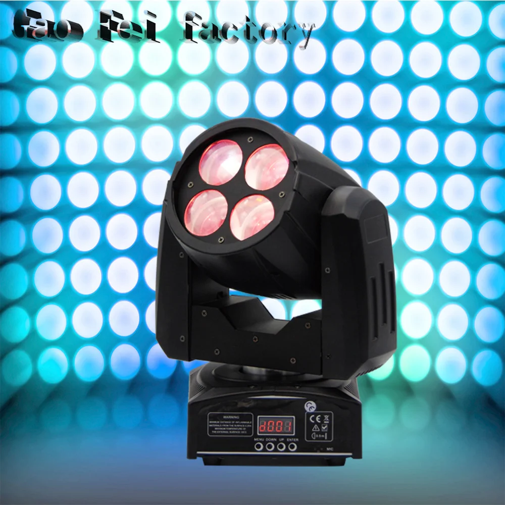 

1pcs/Lot 55w Spot +4x10w Led Beam Moving Head Light Moving Beam Led DMX DJ Disco Light