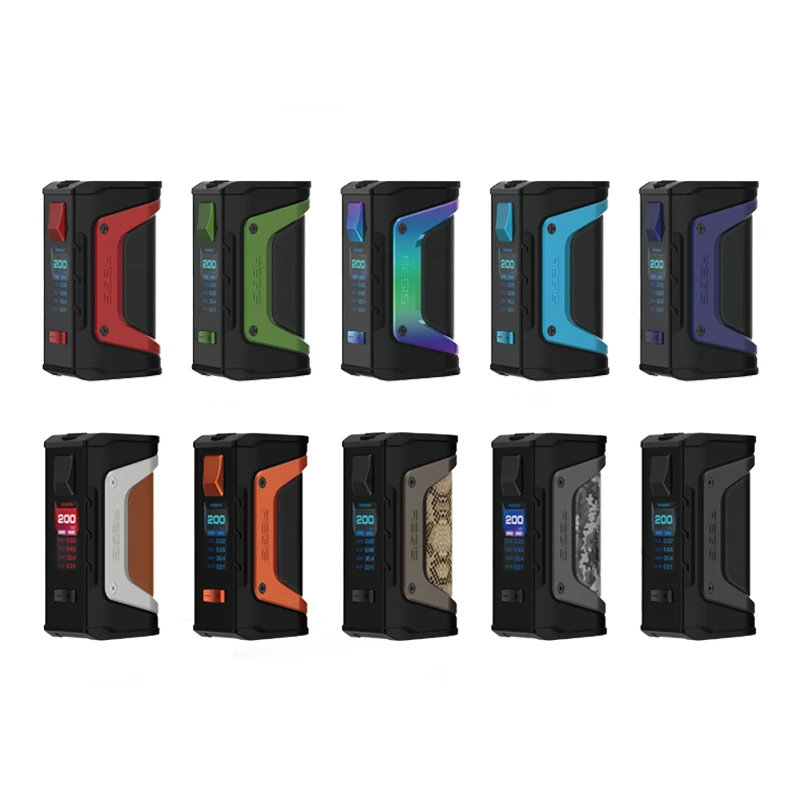 2 шт./лот GeekVape Aegis mod aegis Legend 200 Вт TC Box MOD Питание от двух аккумуляторов 18650