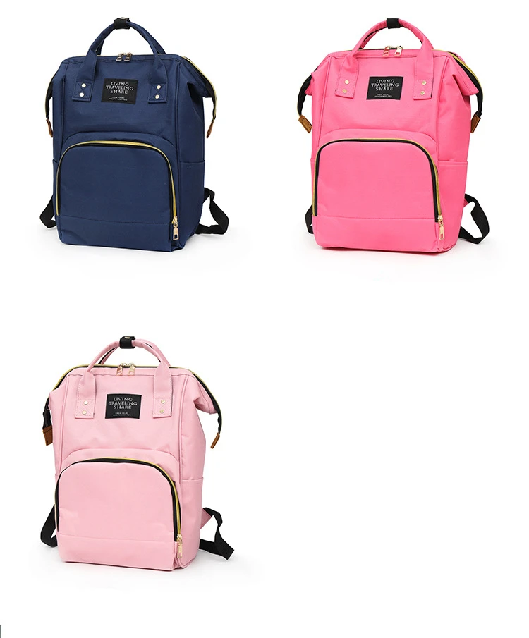 Durable Baby Diaper Bag Fashion Mummy Maternity Nappy Bag For Mom Travel Baby Care Backpack 2019 Multifunction Mother Organizer (10)
