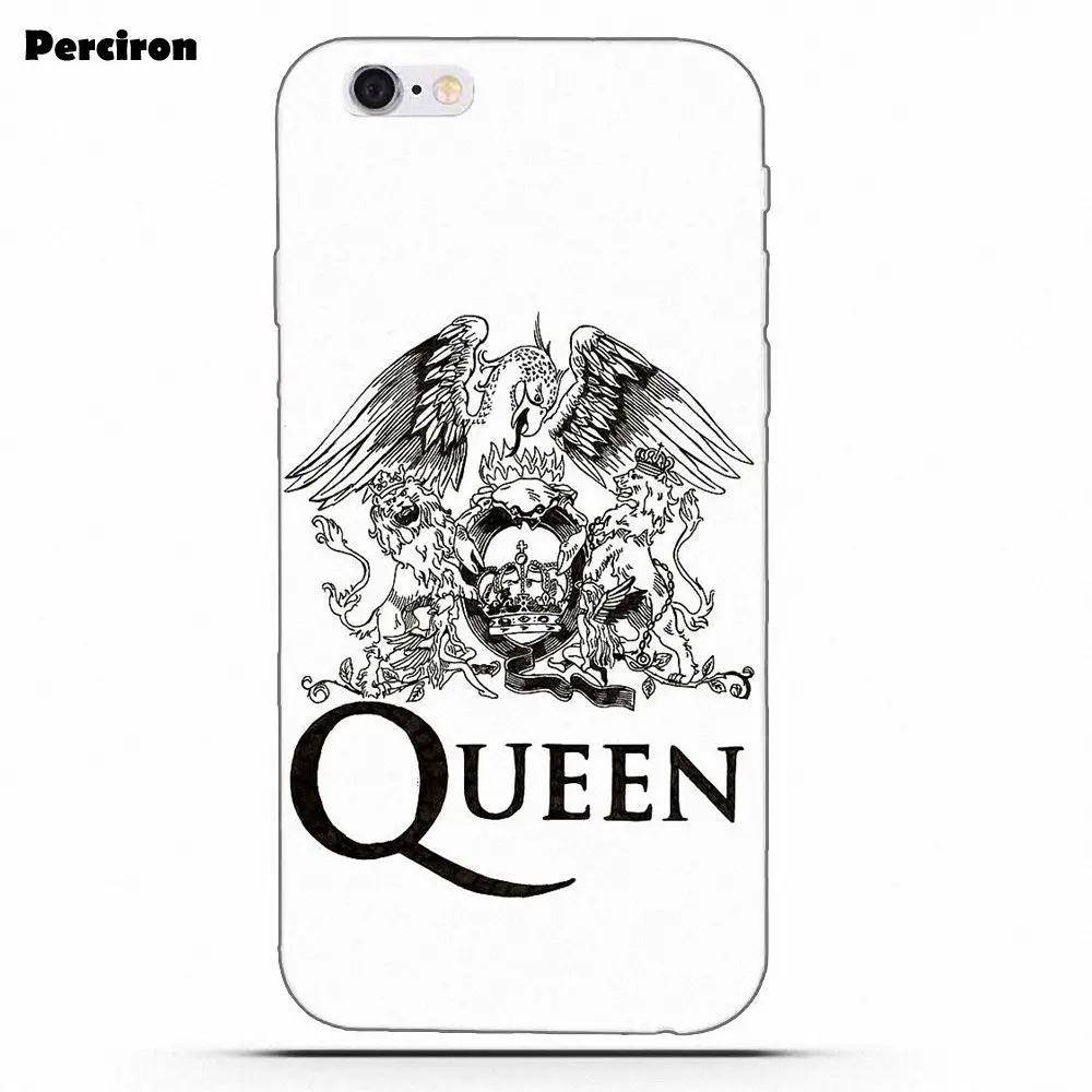 Мягкий дизайн для iPhone 4 4S 5 5C SE 6 S 7 8 Plus X Galaxy S5 S6 S7 S8 Grand Core II Prime Alpha Freddie Mercury Band Queen|for