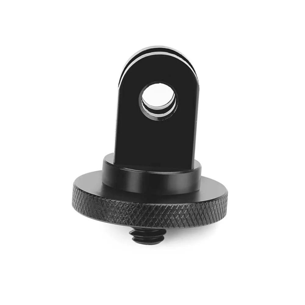 اطلاق النار سبائك الألومنيوم 1/4 بوصة البسيطة ترايبود محول جبل ل GoPro بطل 7 5 6 جلسة Sjcam Sj4000 Xiaomi يي 4 K Eken H9 التبعي