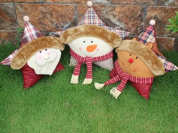 

Merry Christmas cute lovely 29*25*29.5*42.5cm tree stand star type santa elf snowboy choose Gift home coffee bar party decor