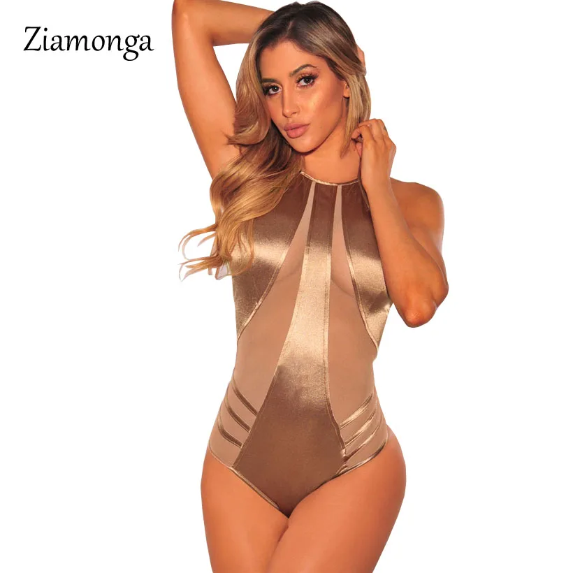 

Ziamonga Bodysuit Women Body Suits For Women Sexy Rompers Body Top Womens Sexy Off Shoulder Mesh Bodysuits Casual Playsuits