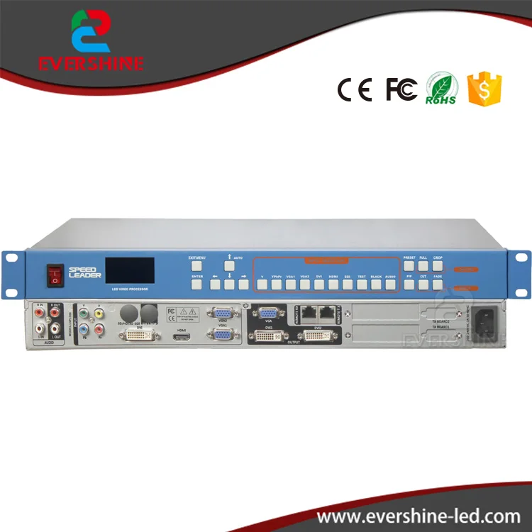 LVP1000 LED Rental Screen Video Processor Support Video Wall Splicing