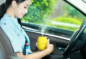 

WISE TRAVEL Humidifier USB Charger Magic Lemon Auto Car Air Purifier Aroma Diffuser MINI Aromatherapy Humidifier For Car/Home