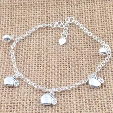 Bell Anklet Women Silver Plated Bracelet Foot Chain Sexy Anklet Bijoux Pied Bracelet Cheville Femme Pulseras Mujer Tobilleras 20