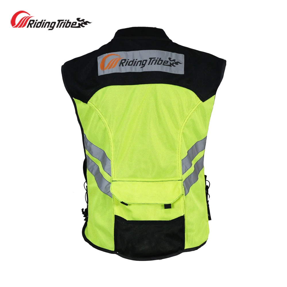 Gilet réfléchissant pour moto, veste de conduite à haute visibilité, gilet  de sécurité pour le pilote de nuit, vêtements d'équipe de sécurité de  travail, JK-22 - AliExpress