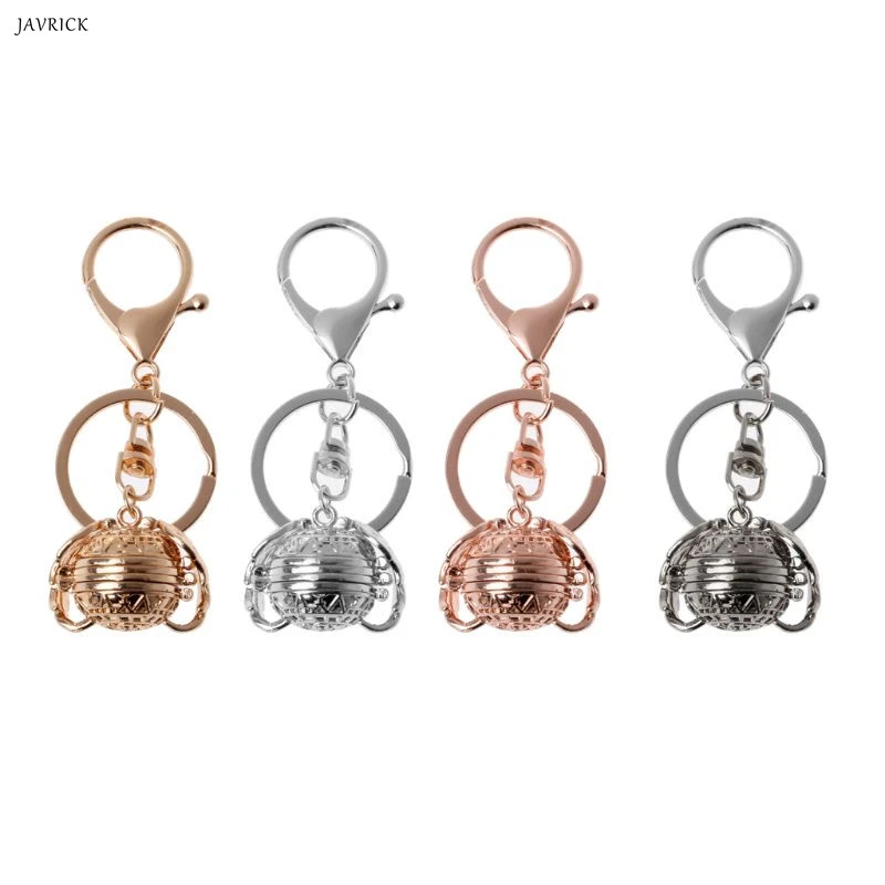 Expanding Photo Locket Keyring Silver Ball Angel Wing Pendants Memorial Creative Expanding Photo Locket Keyring Silver Ball Angel Wing Pendants Memorial Creative
