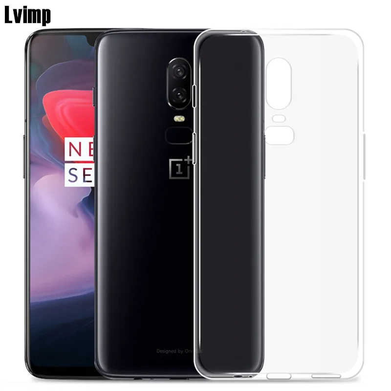 Oneplus 6 1+ 6 A6000 чехол кристально чистый мягкий силиконовый чехол для One Plus 6 Six Bumber прозрачный чехол задняя крышка для телефона 6,28"