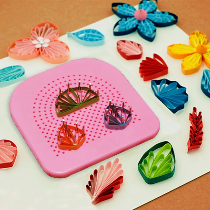 

1 Pcs Quilter Grid Guide Paper Craft Tool Crafting Paper Quilling DIY Paper Quilling Tool 20 Roots Needle Plate Handmade Gift