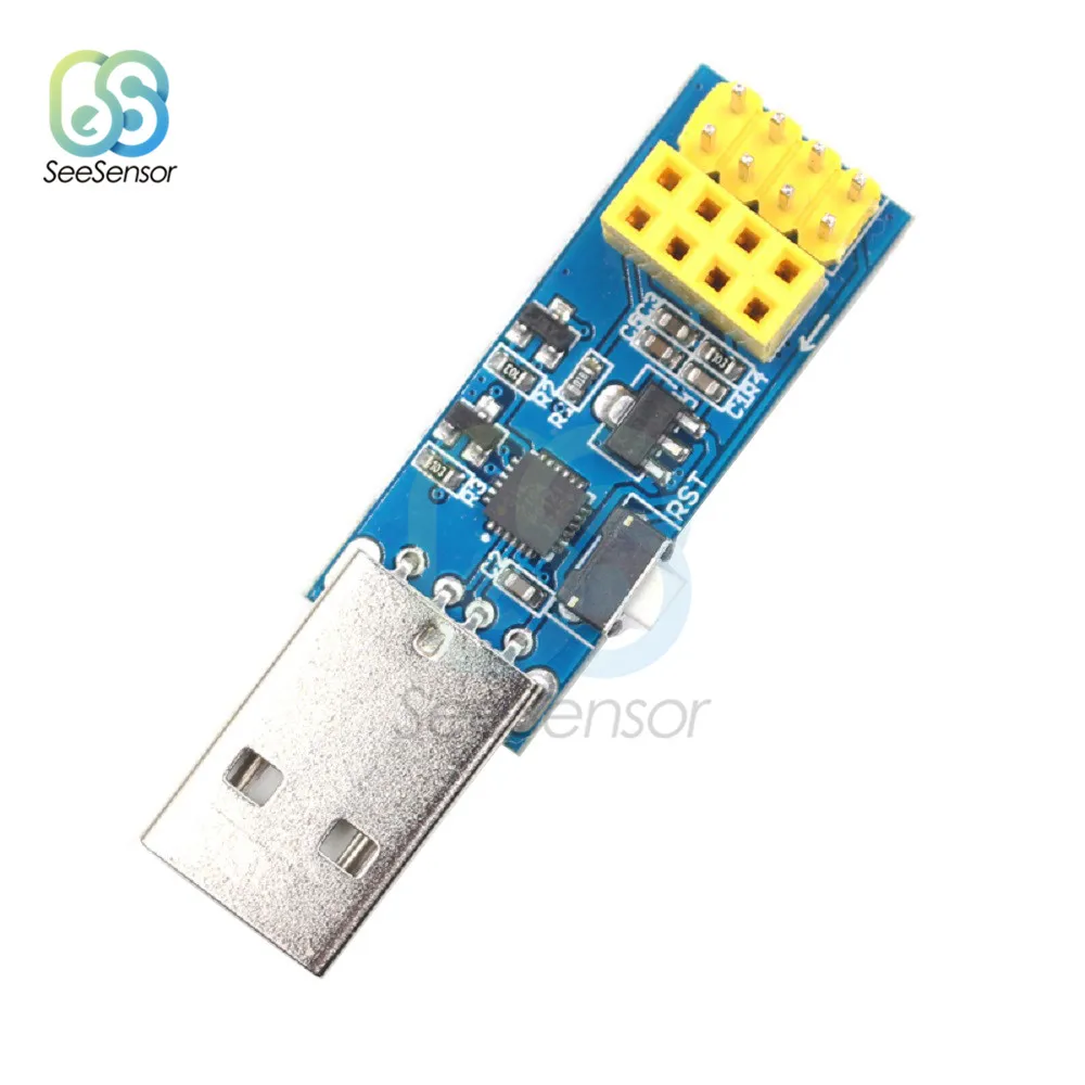 ESP8266 ESP-01 ESP-01S Беспроводной WI-FI модуль загрузчика переходная пластина интерфейсная плата USB