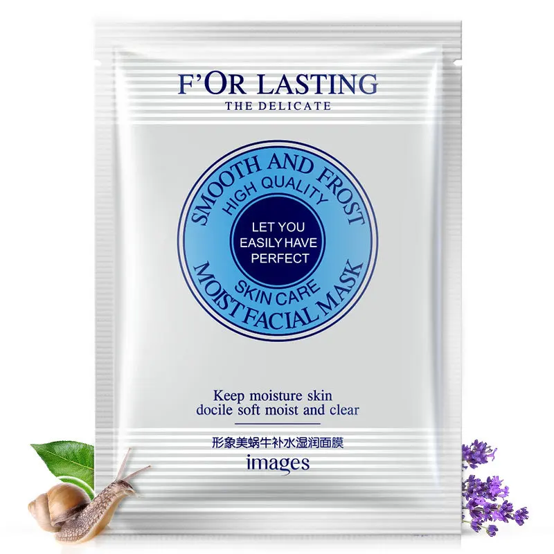 Murah 5 Pcs Gambar Siput Perawatan Kulit Menandai Perawatan Wajah Pelembapan Kulit Care 25G * 5 Pcs