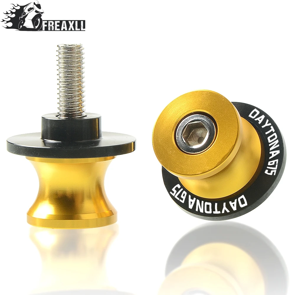 

Motorcycle For Triumph Daytona 675 Street Triple/R 8MM Accessories Motorcycle Swingarm Sliders Spools Parts Stand Screws