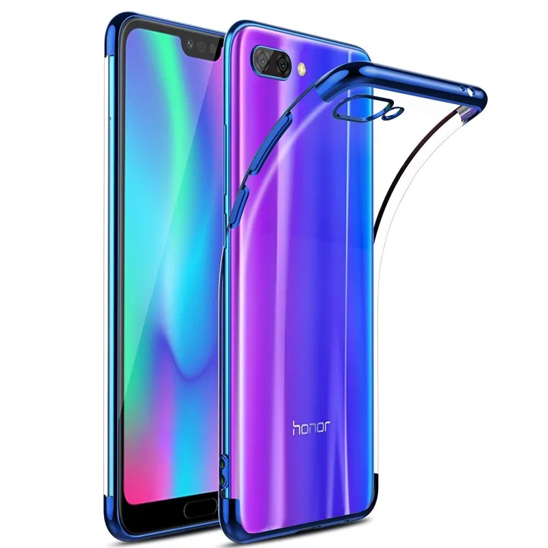 Plating Transparent Case For Huawei Honor10 9 8 Lite V10 V9 Honor 7X 8X Max 7C 8C Cover Silicone Case For Huawei Y7 Y6 Y5 Y9 Prime 2018 2017 2019  (22)