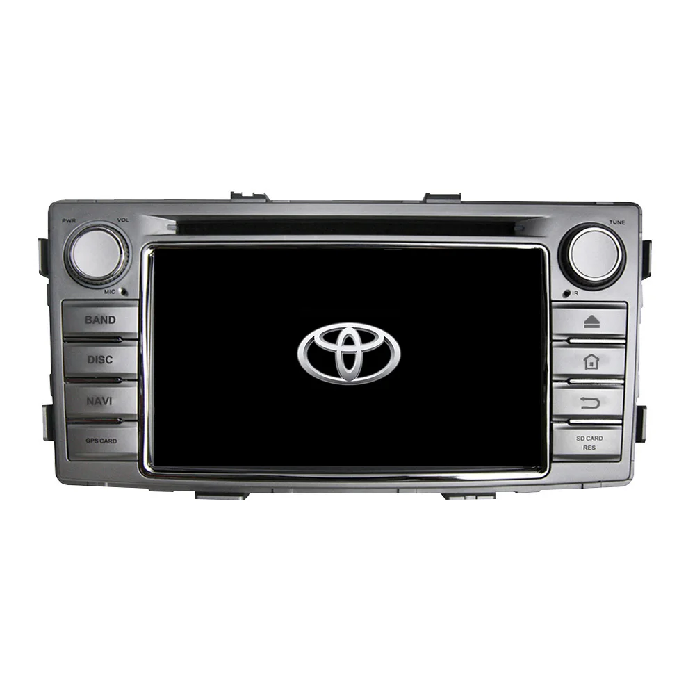 Top Navirider Android 8.0 radio tape recorder octa Core 4GB RAM 32GB rom with IPS screen for TOYOTA Hilux 2012 head unit 1