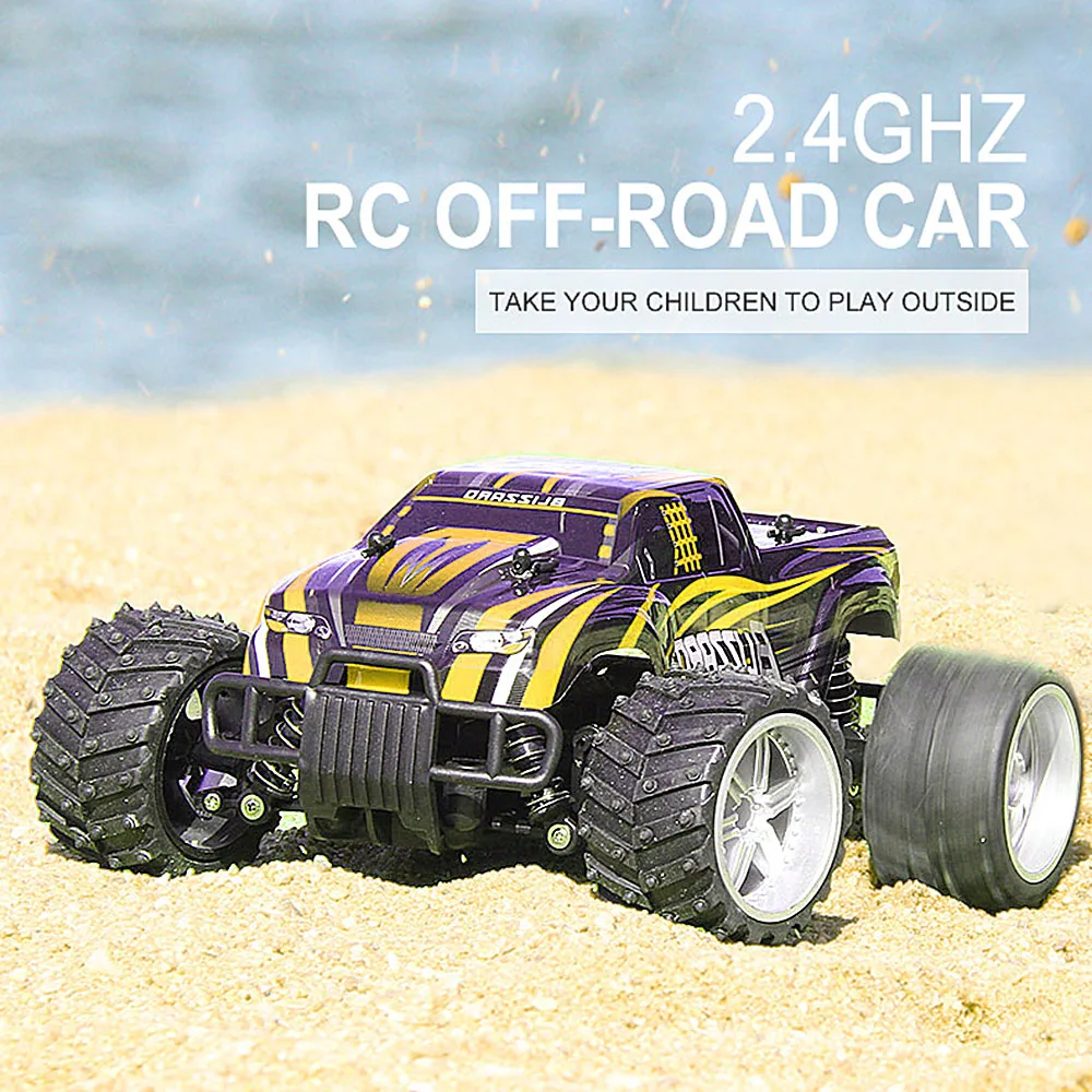 2018 New 9504 RC Car 116 2.4G 4WD Half Scale High Speed 20kmh RC Off-road Buggy Car with 7.4V 380mAh Lipo battery (15)