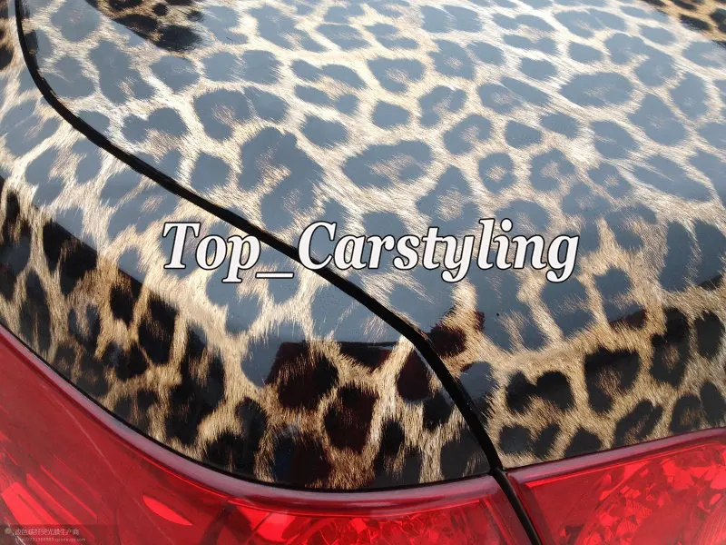 lepaord  camo vinyl car wrapping film stickers (3)