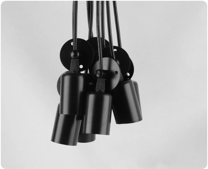 DIY Creative Spider Lamp led Pendant Chandelier Lights-details-3