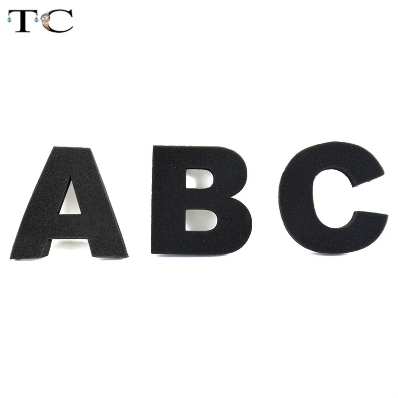 

DIY Lettering Art Words Craft Avail Foam 26 Alphabet Jewelry Display Stand Holder 20cm