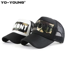 Yo-Young Мужская бейсболка, бейсболка с надписью Jamont, высокое качество, летняя и осенняя уличная одежда, унисекс, сетчатые шапки