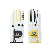 Новые ПУ перчатки для гольфа для спорта на открытом воздухе утечки ногтей гольф-клубов тренировочные перчатки двойные руки жемчужные ворота для мужчин и женщин