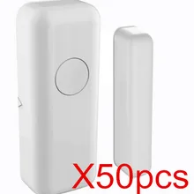 Датчик зазора двери GSM сигнализация 433 МГц новая горячая 50 шт Беспроводная дверь/окно домашняя охранная сигнализация