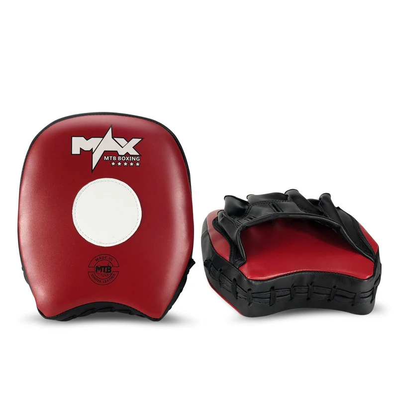 

Pro Small 1 Pair Arc Boxing Sparring Muay Thai Pads MMA Grappling Taekwondo Martial Arts Training Strike Focus Mitts Gear DDE