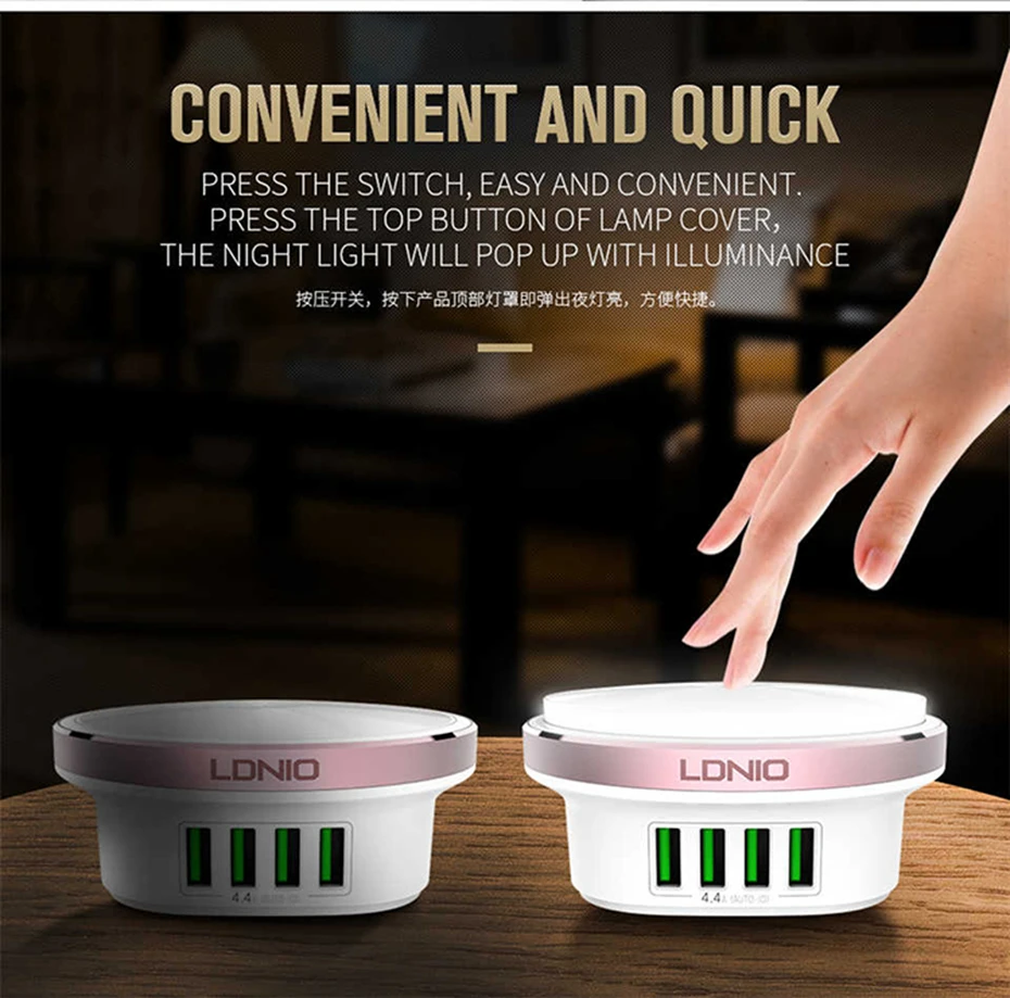 LDNIO A4406 Desktop Charger (2)