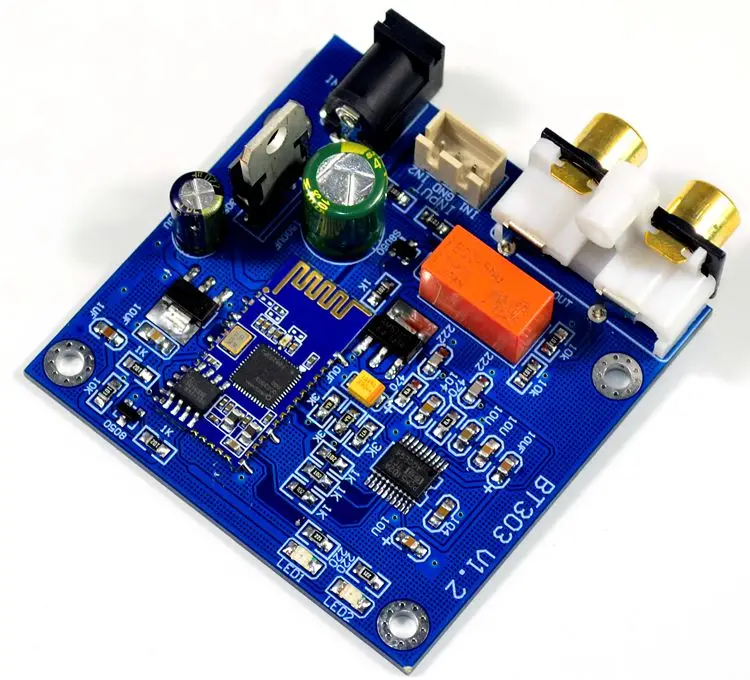 Модуль CSR QCC3003 модуль Bluetooth 5 0 ЦАП PCM5102 поддержка платы A2DP AVRCP HFP AAC I2S|Усилители