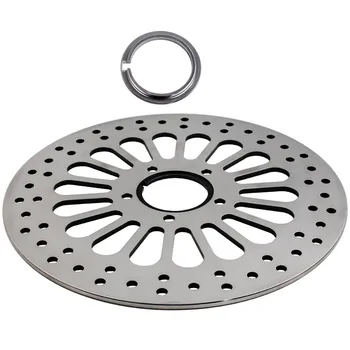 

Mesh 11.5" Polished Stainless Steel Super Spoke fit for Harley Brake Rotor M-RT-2100 84-13 For Touring 2000-2007