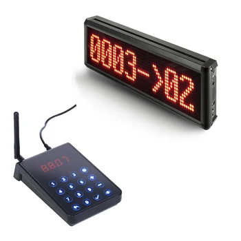 

High Quality Long Queue Calling System for Band 1 Display 1 Keypad CE FCC Certificate Queue Management System for Restaurant