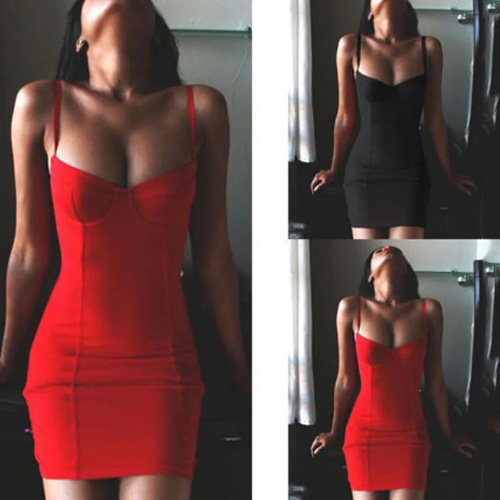 

Dresses Fashion Women Sexy Backless Sleeveless Dress Slim Cocktail Bodycon Dressvestidos de fiesta de noche #40