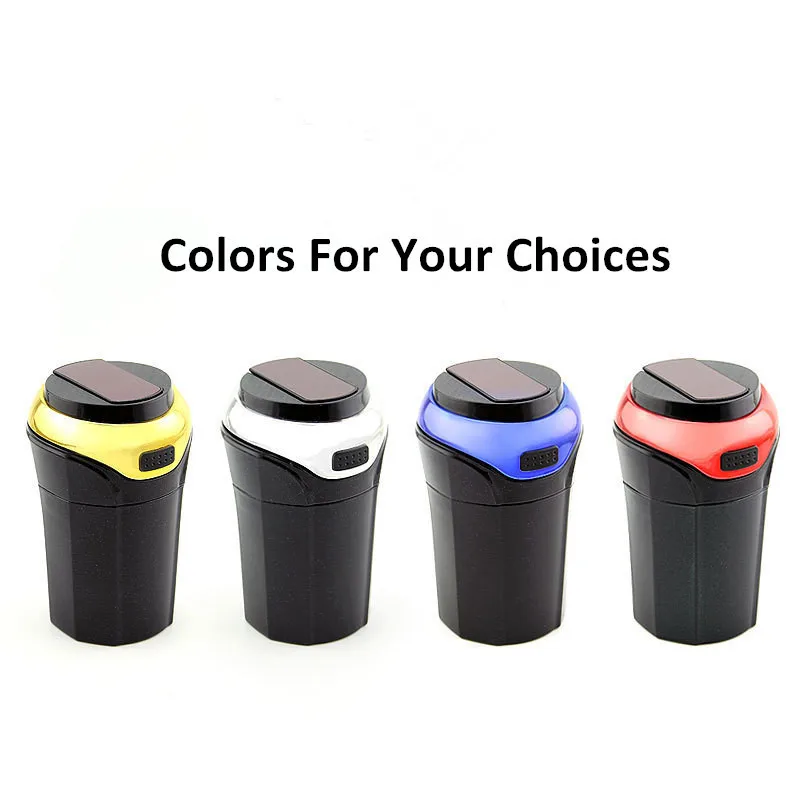 

Multifunction Electronic Ashtray Stainless Ashtray Automobile Car Ashtray Smoking Lighter Ashtray Trash Can Cigar Cigarette