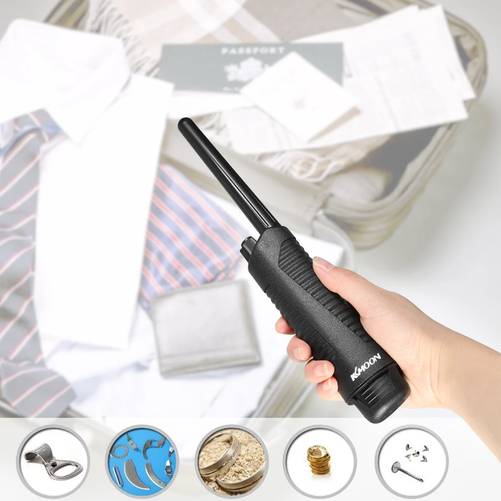 

High Sensitivity Metal Detector Handheld Pinpointer Adjustable with Holster Treasure Hunting Unearthing Tool Buzzer Vibration