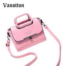 High Quality Solid Color Tote Bag for Women Pu Leather Handbag Fashion Casual Woman Shoulder Bag Ladies Messenger Bags Brand