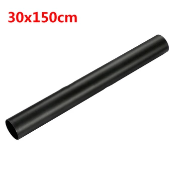 

Removable UV-resistant Car Sticker Film Waterproof Backlight Stretchable Solvent-resistant Vinyl 30*150cm Matte Black Useful