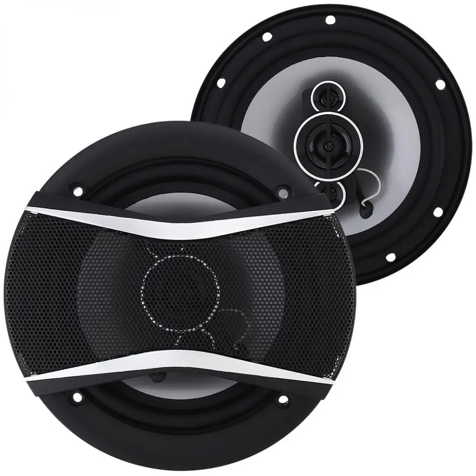 2pcs 6 Inch 650W Auto Car HiFi Coaxial Speaker Vehicle Door Auto Audio Music Stereo Full Range Frequency Loud Speakers