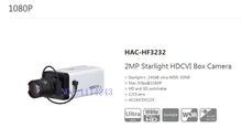 Free Shipping DAHUA CCTV Security Camera 2MP Starlight HDCVI Box Camera Without Logo HAC-HF3232