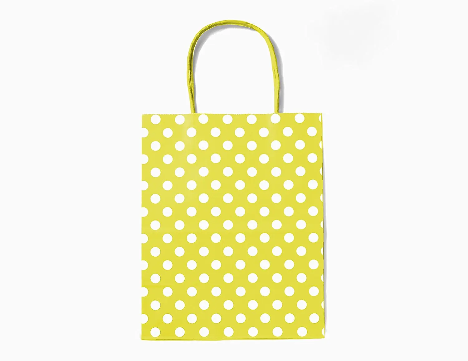 FUNNYBUNNY высококачественный натуральный коричневый крафт-мешок, подарок на день рождения, Подарочный пакет, биоразлагаемая бумага - Цвет: yellow