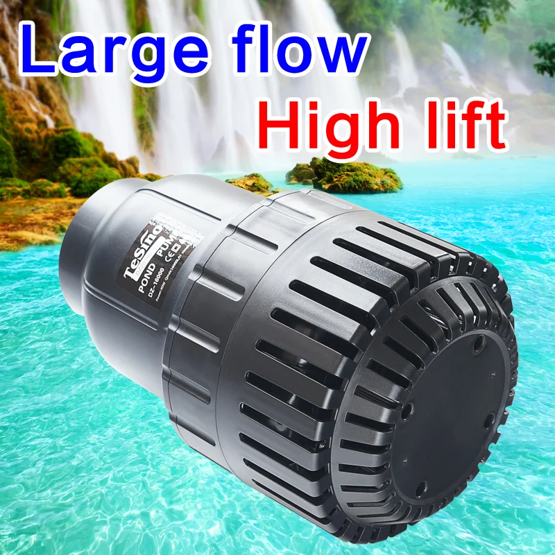 DZ series large flow fishpond pump Power-saving filter circulating wat pump for outdoor fish pond Fish pond submersible pump