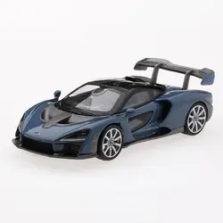 Литья под давлением 1: 64 сплав TSM Мини GT McLaren Senna модель гоночной машины детей игрушечные машинки оригинальный авторизованный дети