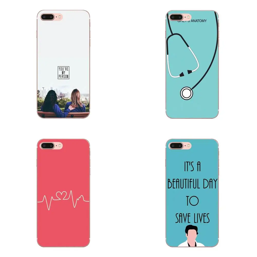

Soft TPU Fashion Greys Anatomy Movie For Xiaomi Mi3 Mi4 Mi4C Mi4i Mi5 Mi 5S 5X 6 6X A1 Max Mix 2 Note 3 4