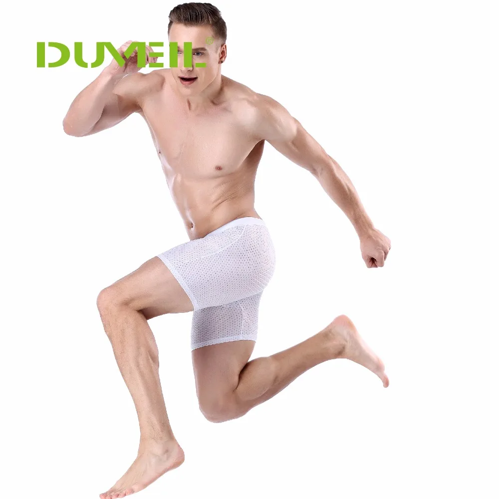 

2018 Summer Men's Sports Shorts Tight Running Breathable Fast Drying Anti Grinding Leg fitness Lengthened Flat Panties