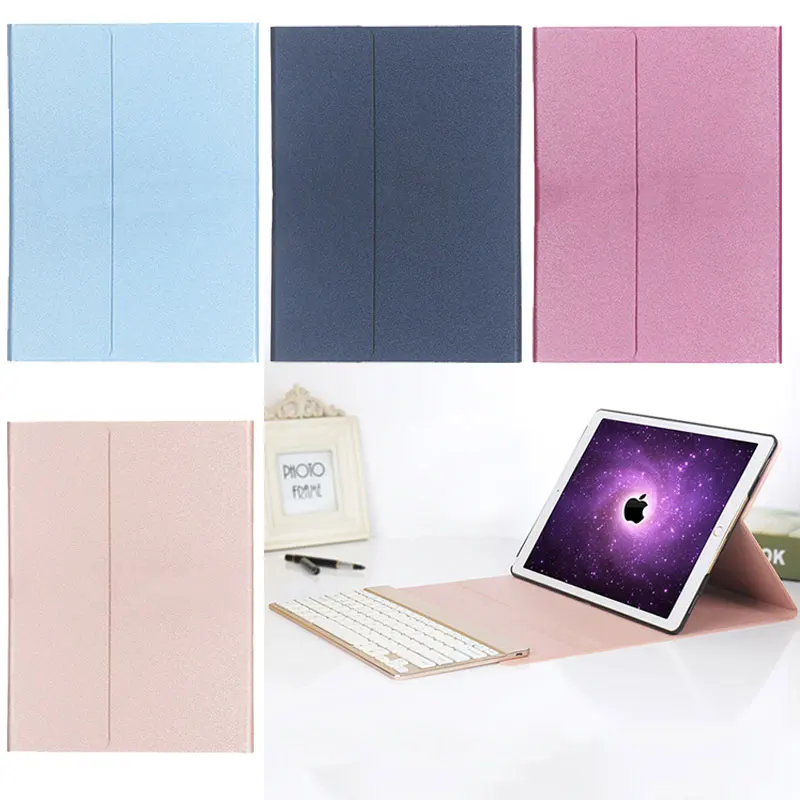 New LED Backlight Wireless Bluetooth Keyboard PU Leather Cover Case Stand Holder For Apple iPad Pro 12.9