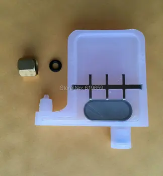 

10 pcs Ink dampers for DX5 Eco Solvent print head dumpers with copper screw nut Orings
