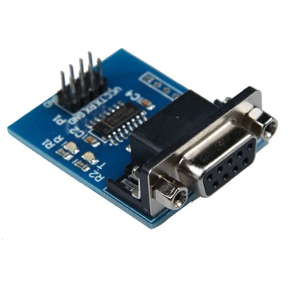 

Clearance Price !MAX3232 RS232 Serial Port to TTL Converter Module DB9 Connector with Cables