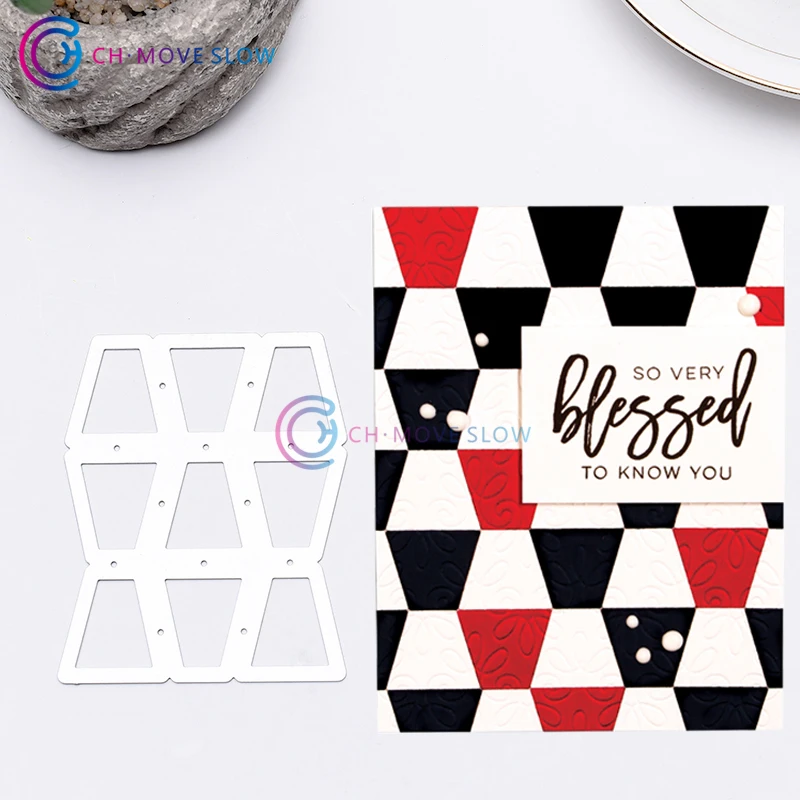 

CH puzzle Metal Cutting Dies 3D DIY Scrapbooking Carbon Sharp Craft Die Photo Invitation Cards Decoration