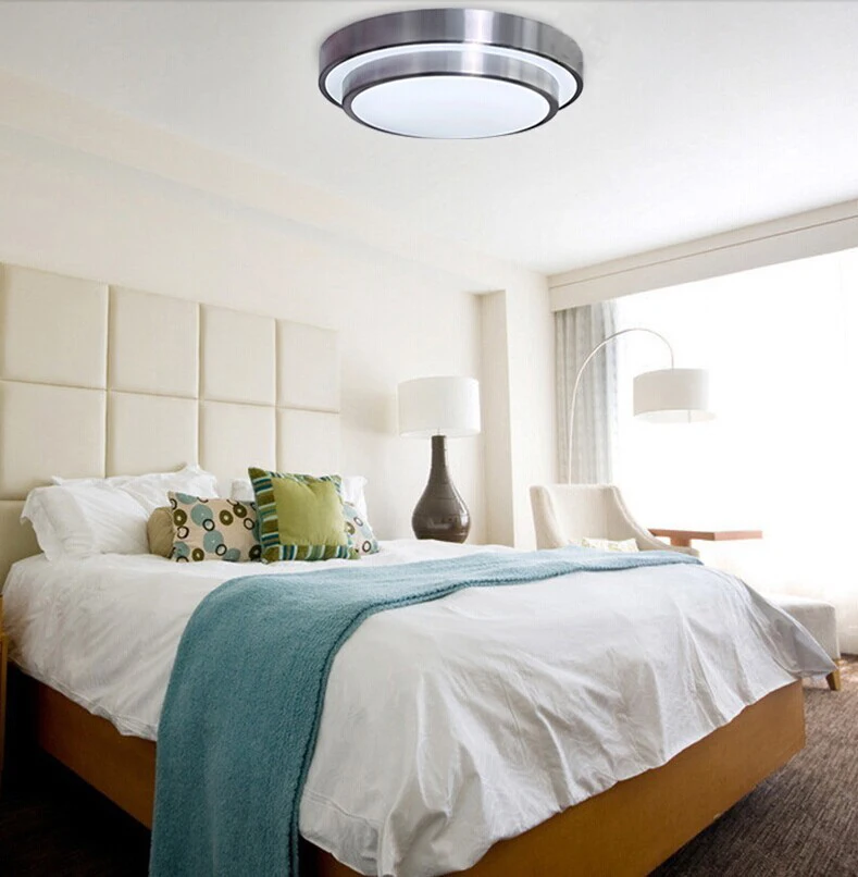 

Double Aluminum Line Led Ceiling Light 42W Dia35CM SMD5730 LED Ceiling Light For Indoor LED light Ceiling Lamp led kitchen light