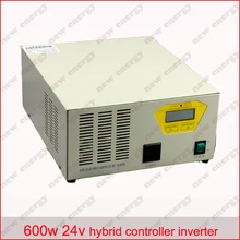LCD display ,by pass function, 600va / 600w wind solar hybrid controller inverter
